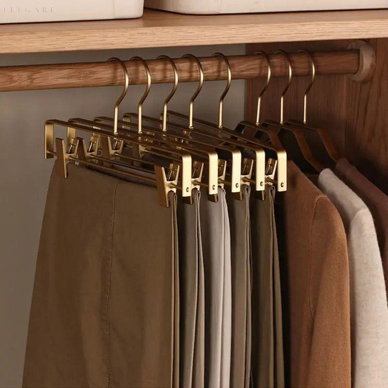 Matte Non-Slip Trouser Hangers (Set of 5)