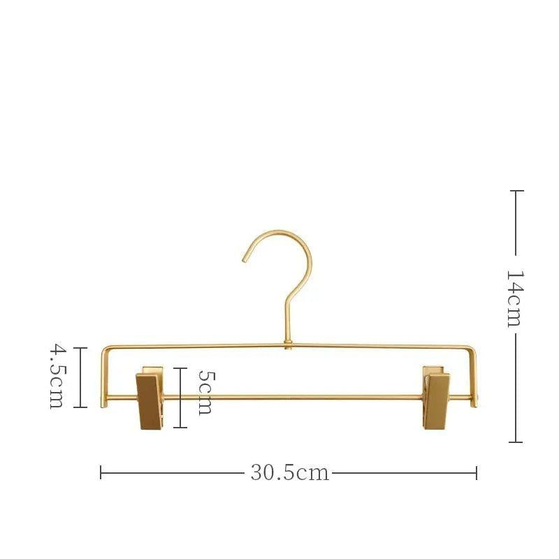 Matte Non-Slip Trouser Hangers (Set of 5)