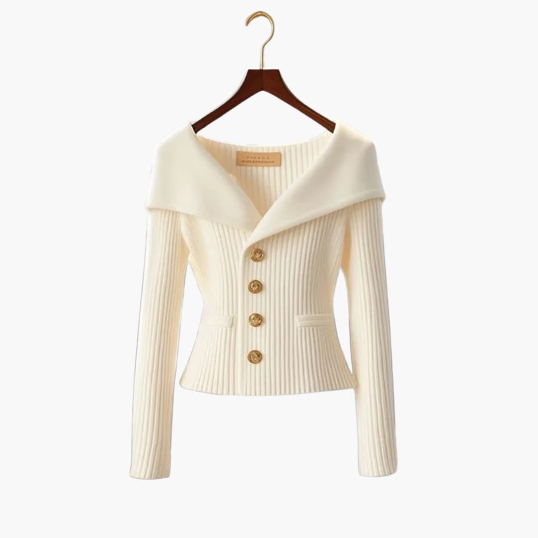 Image of Megan | Women's Fitted Button-Front Cardigan