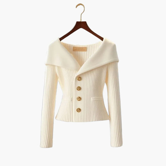 Image of Megan | Women's Fitted Button-Front Cardigan