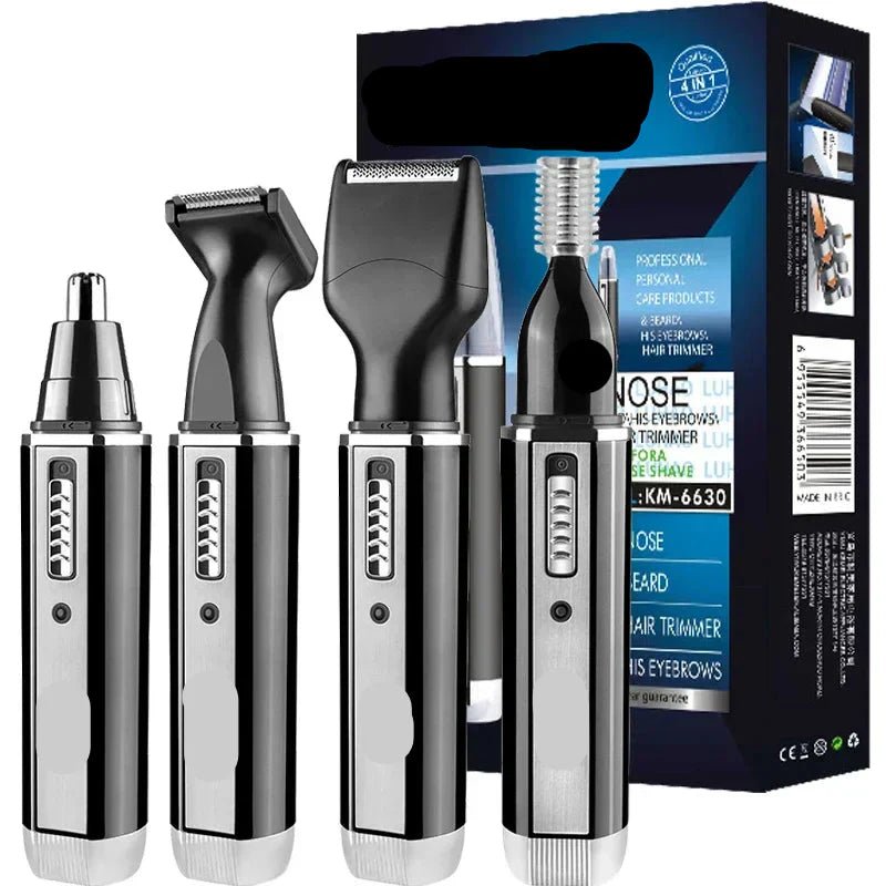 Men's 4-in-1 Rechargeable Nose & Beard Trimmer