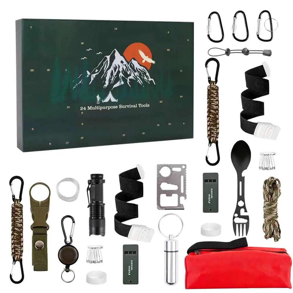 Men's Advent Calendar: 24 Outdoor Tools for Adventure
