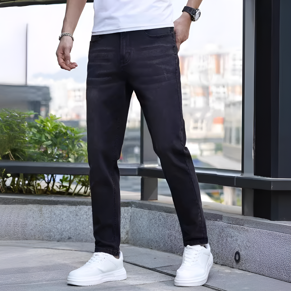 Men's Casual Solid Color Jeans