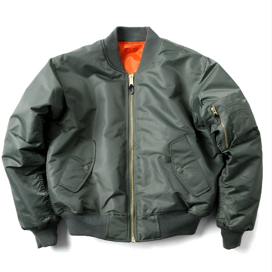 Men's Classic Bomber Jacket