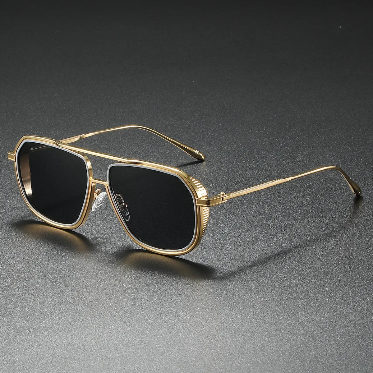 Men's Double Bridge Aviator Sunglasses