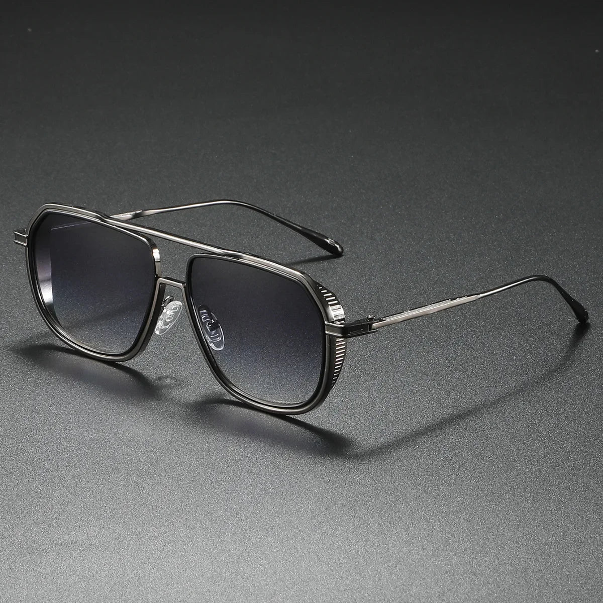 Men's Double Bridge Aviator Sunglasses