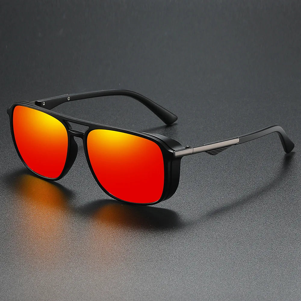 Men's Double Bridge Aviator Sunglasses