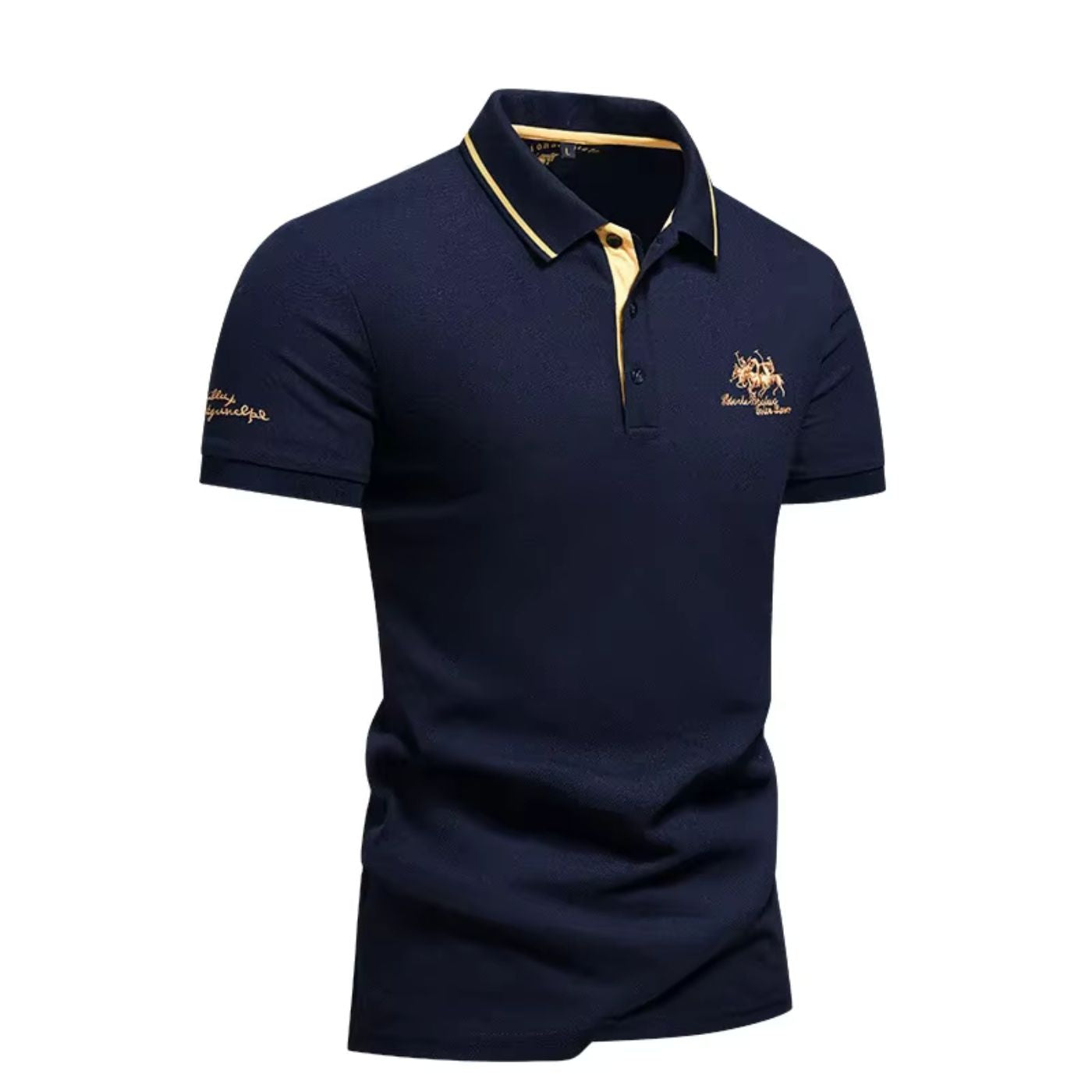 Men's Embroidered Polo Shirt