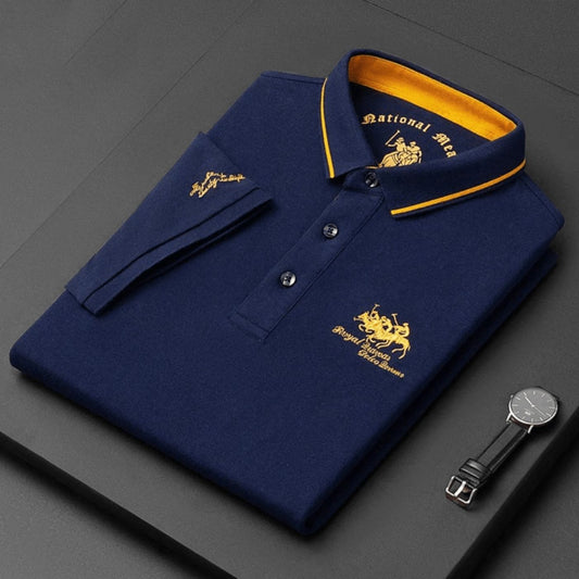 Men's Embroidered Polo Shirt