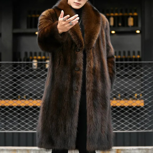 Men's Faux Fur Coat