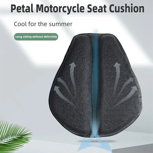 Men's Gel Motorcycle Seat Pad for Long Rides