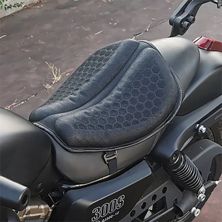 Men's Gel Motorcycle Seat Pad for Long Rides