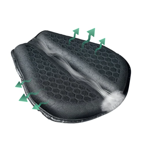 Men's Gel Motorcycle Seat Pad for Long Rides