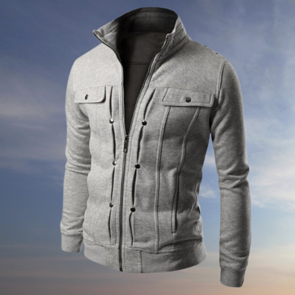 Men's High-Quality Jacket in an Elegant Long Fit