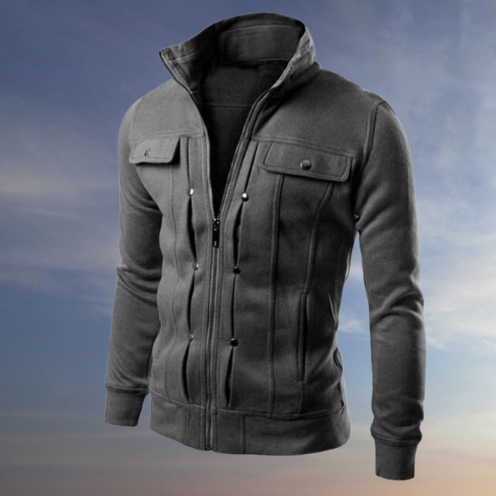 Men's High-Quality Jacket in an Elegant Long Fit