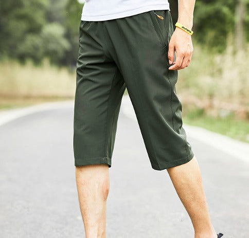 Men's Knee-Length Athletic Shorts