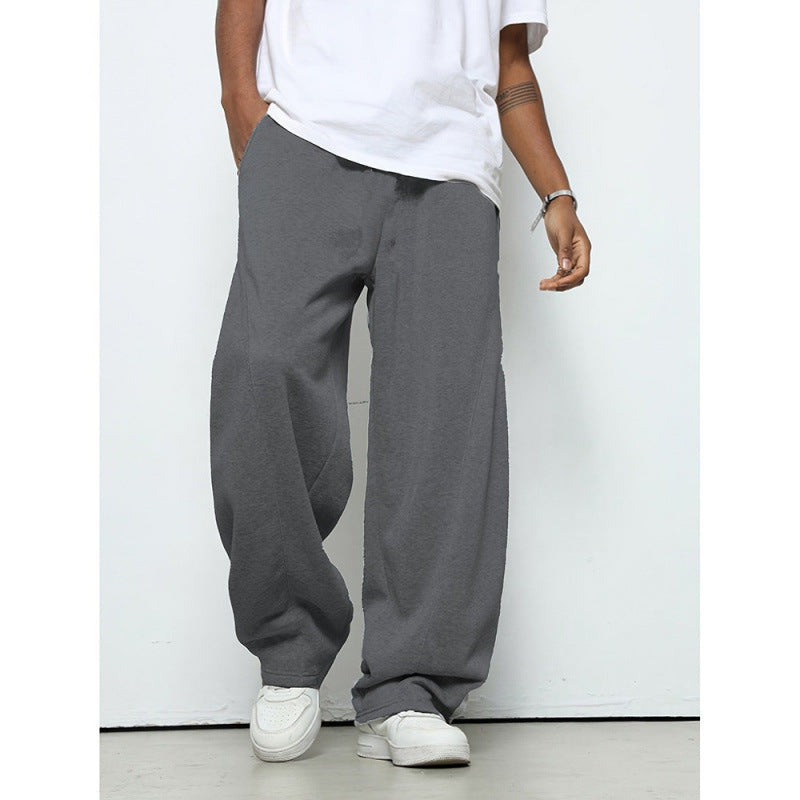 Men's Loose-Fit Casual Jogging Pants with Pockets