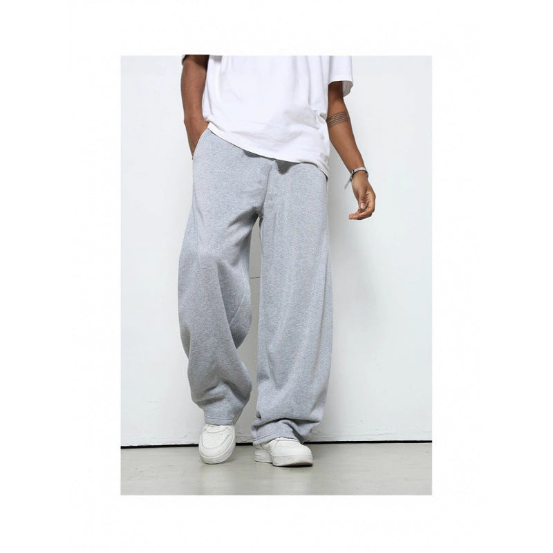 Men's Loose-Fit Casual Jogging Pants with Pockets