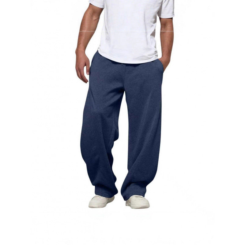 Men's Loose-Fit Casual Jogging Pants with Pockets