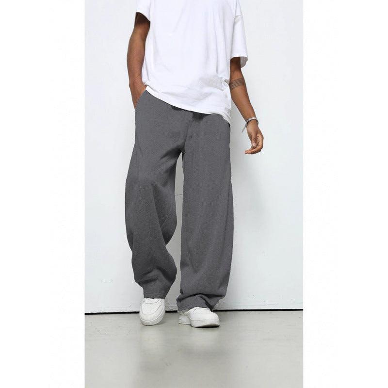 Men's Loose-Fit Casual Jogging Pants with Pockets