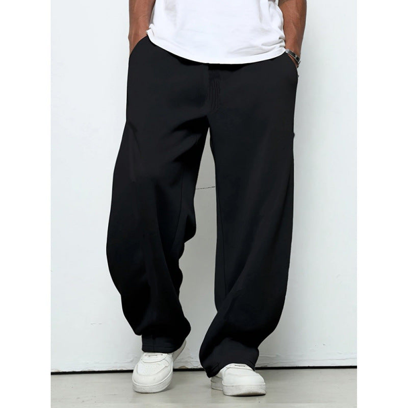 Men's Loose-Fit Casual Jogging Pants with Pockets