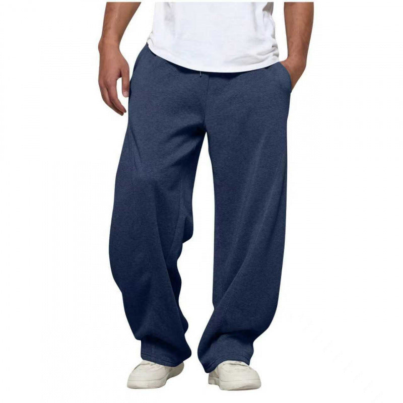 Men's Loose-Fit Casual Jogging Pants with Pockets