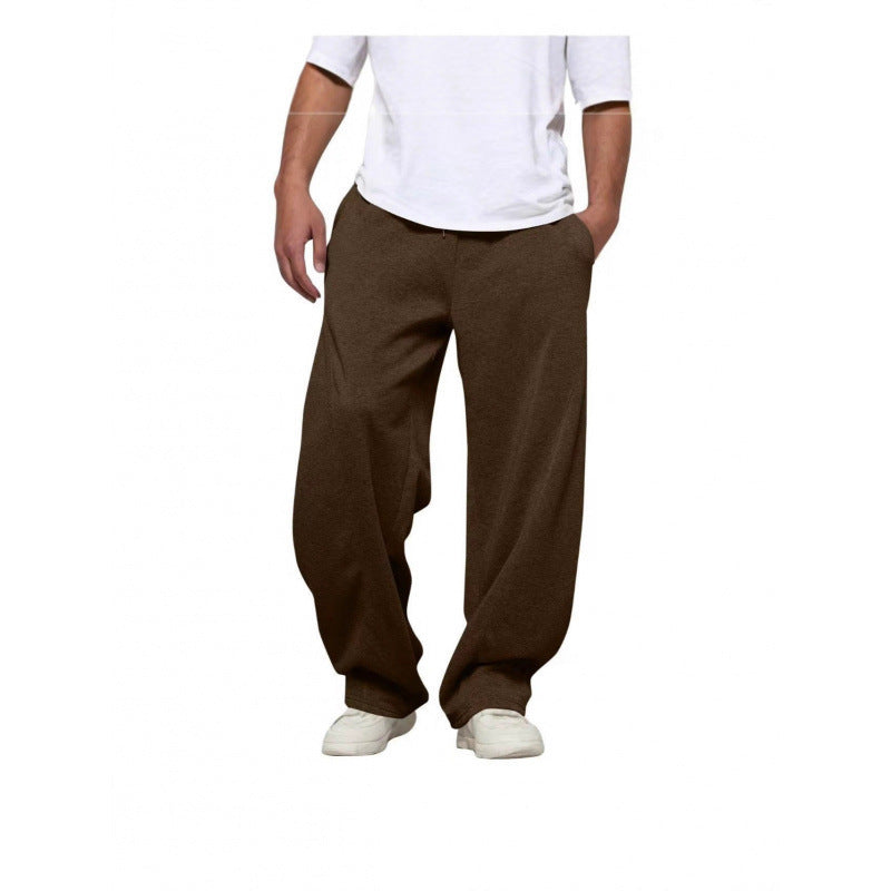 Men's Loose-Fit Casual Jogging Pants with Pockets