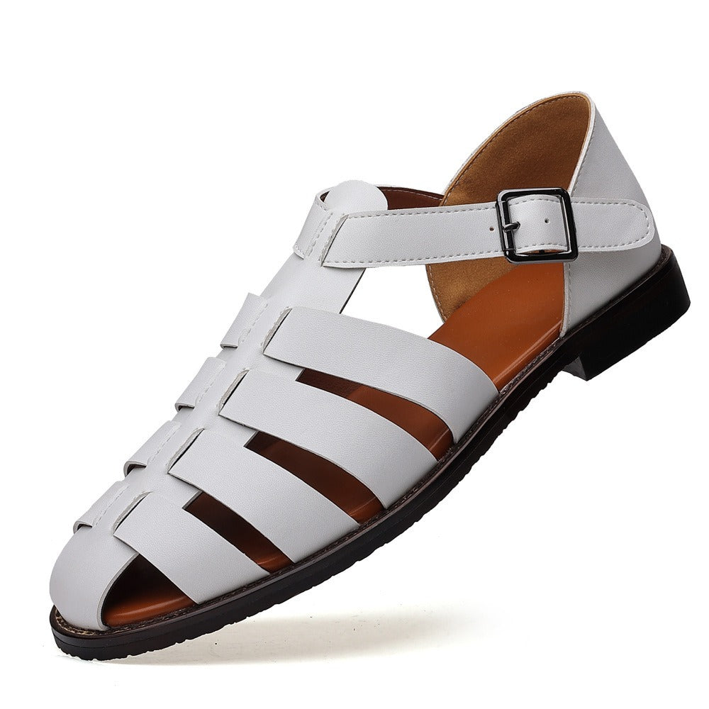 Men's Orthopedic Caged Strap Fisherman Sandals