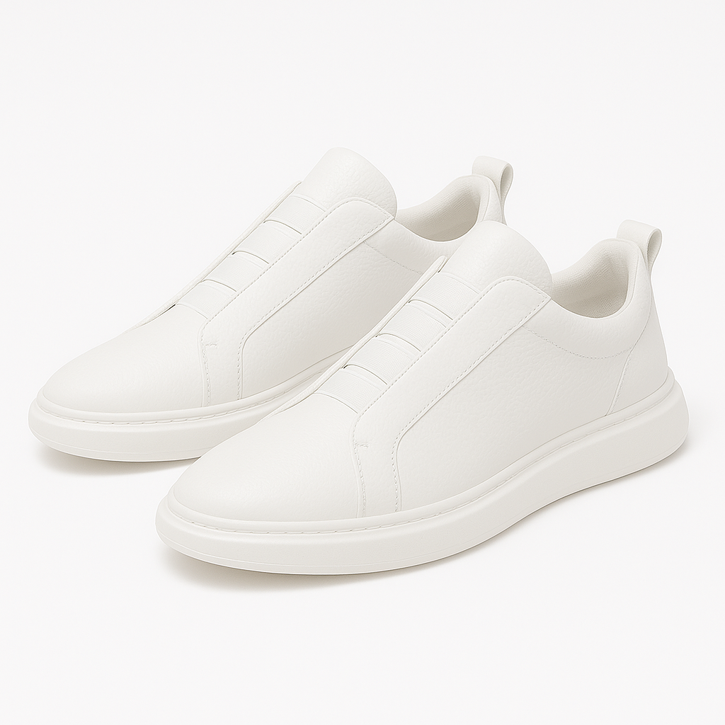 Men's Orthopedic Platform Leather Sneakers