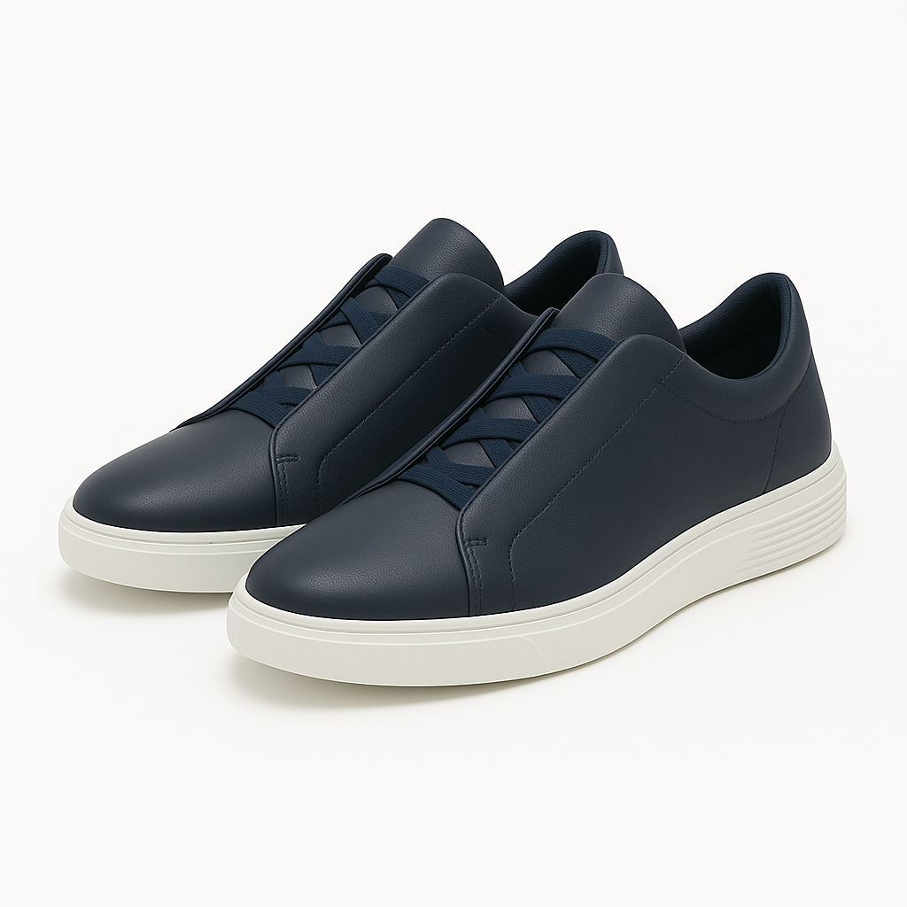 Men's Orthopedic Platform Leather Sneakers