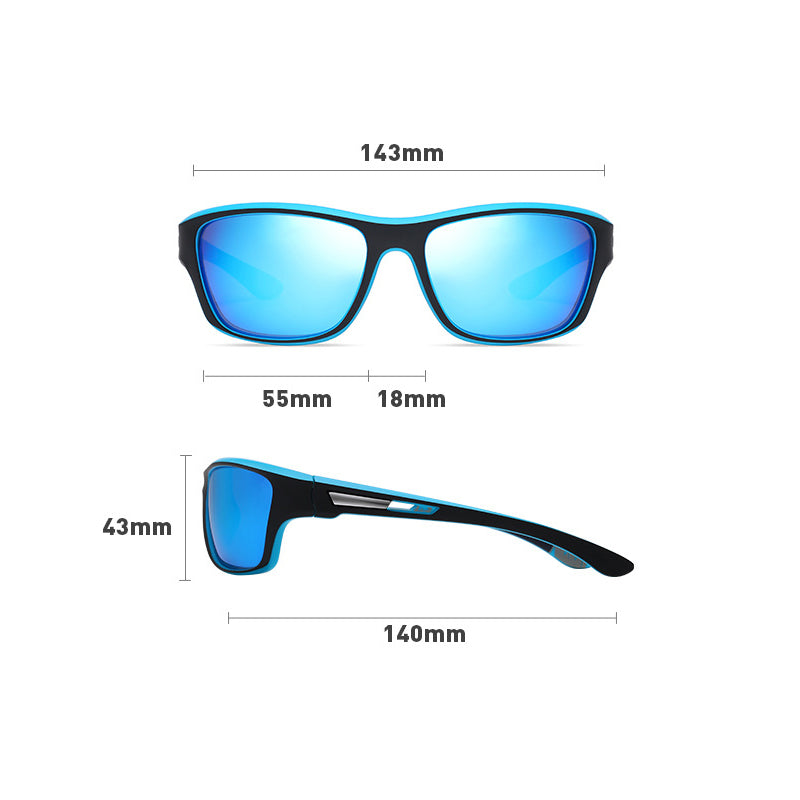 Men's Polarized Sunglasses - Photochromic & Scratch Resistant