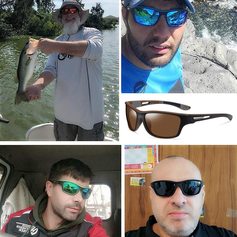 Men's Polarized Sunglasses - Photochromic & Scratch Resistant
