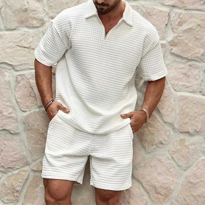 Men's Polo and Shorts Set - Set for Men