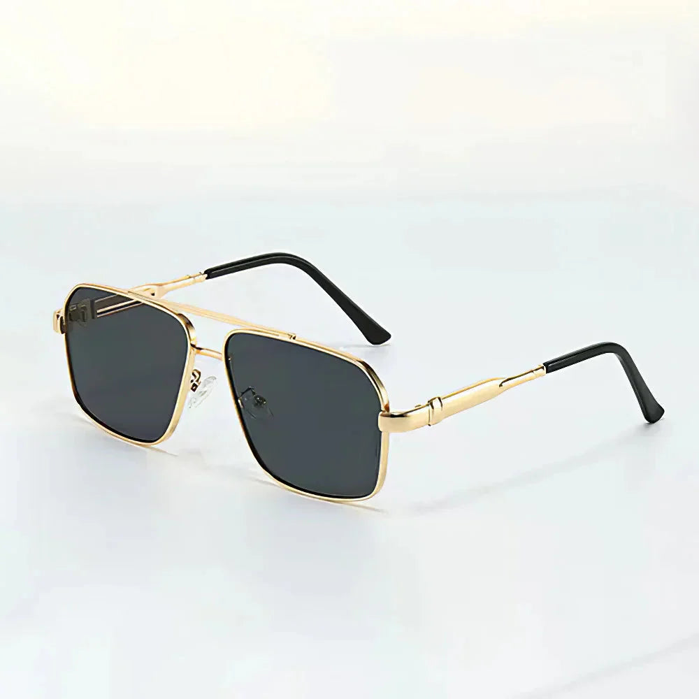 Men's Square Aviator Sunglasses
