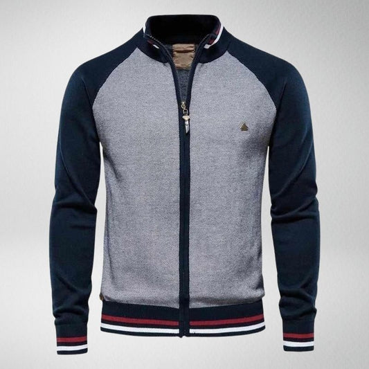 Men's Striped Cardigan