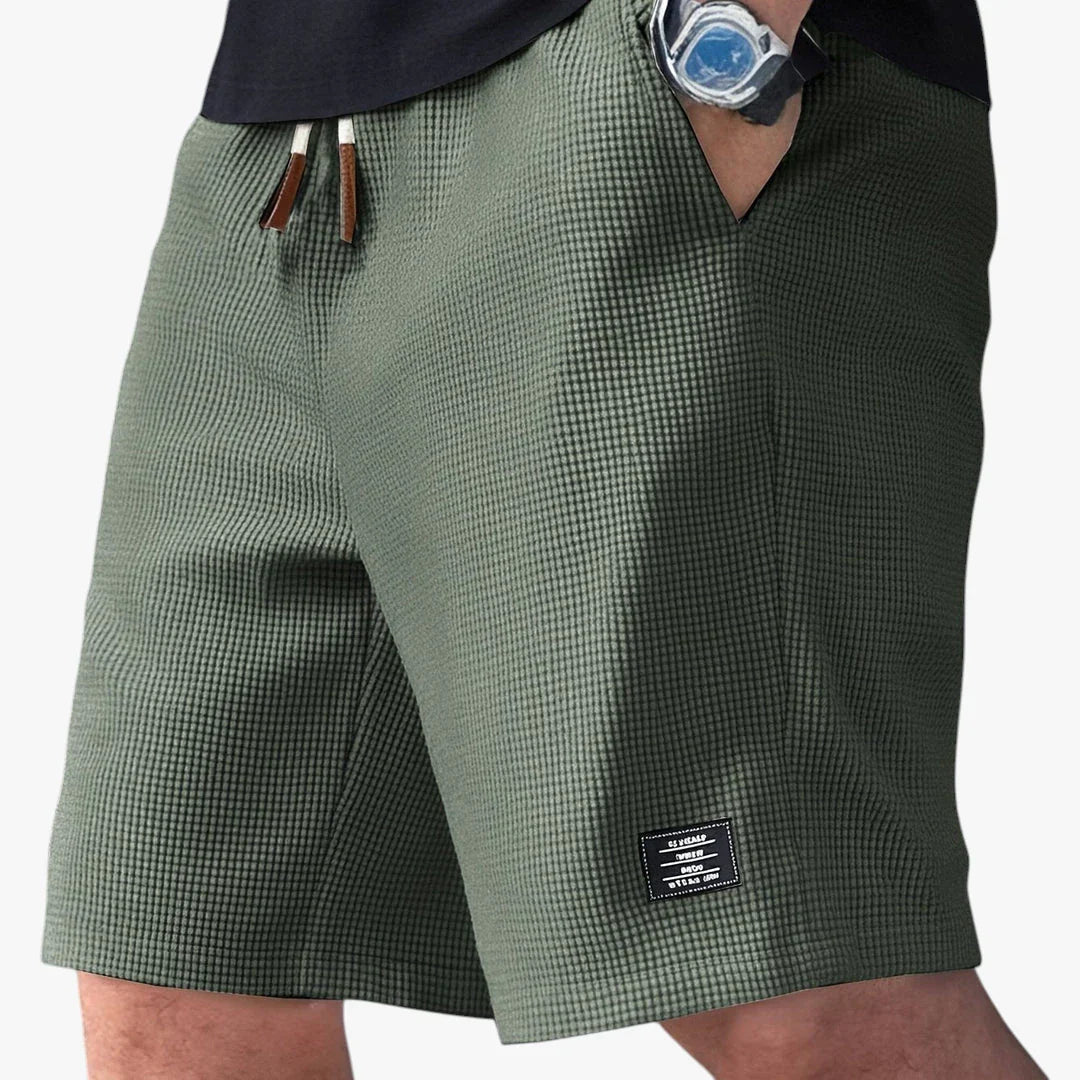 Men's Waffle-Knit Shorts
