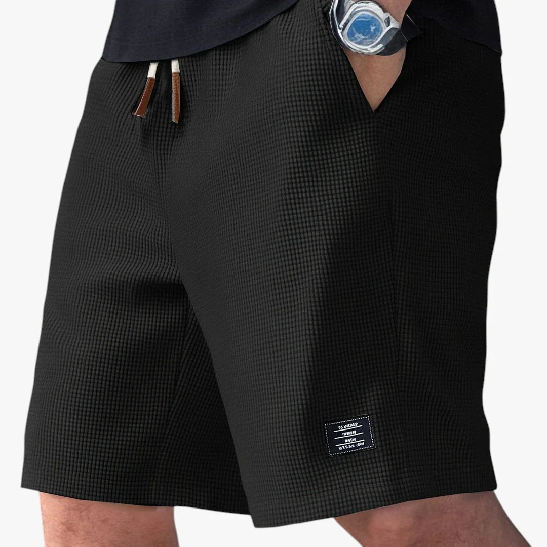 Men's Waffle-Knit Shorts