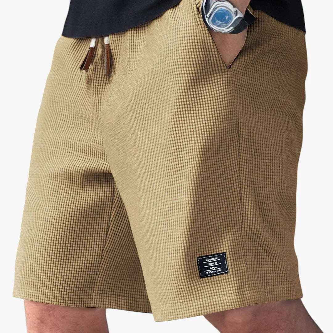 Men's Waffle-Knit Shorts