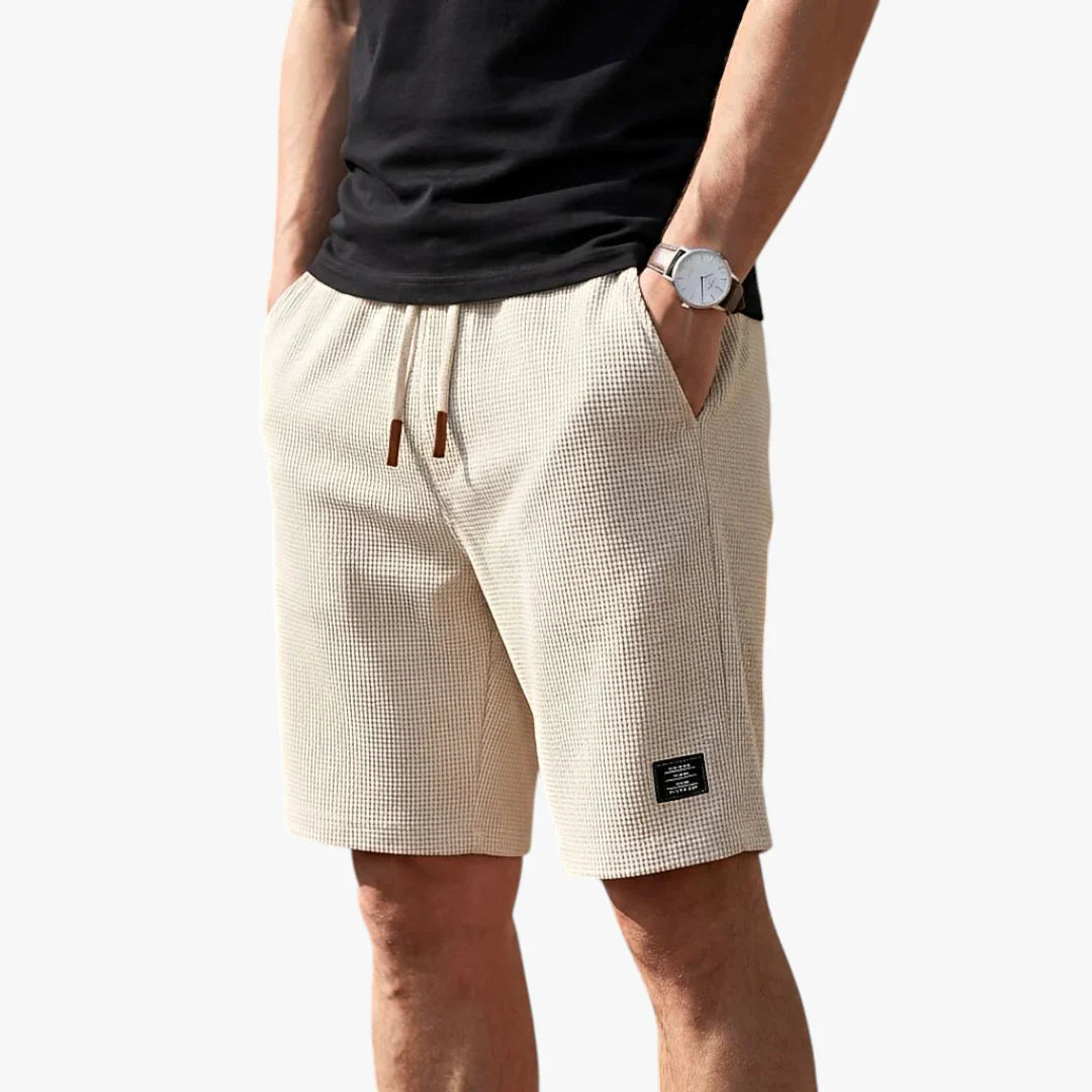 Men's Waffle-Knit Shorts