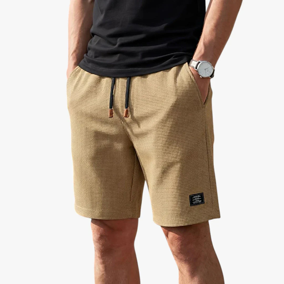 Men's Waffle-Knit Shorts