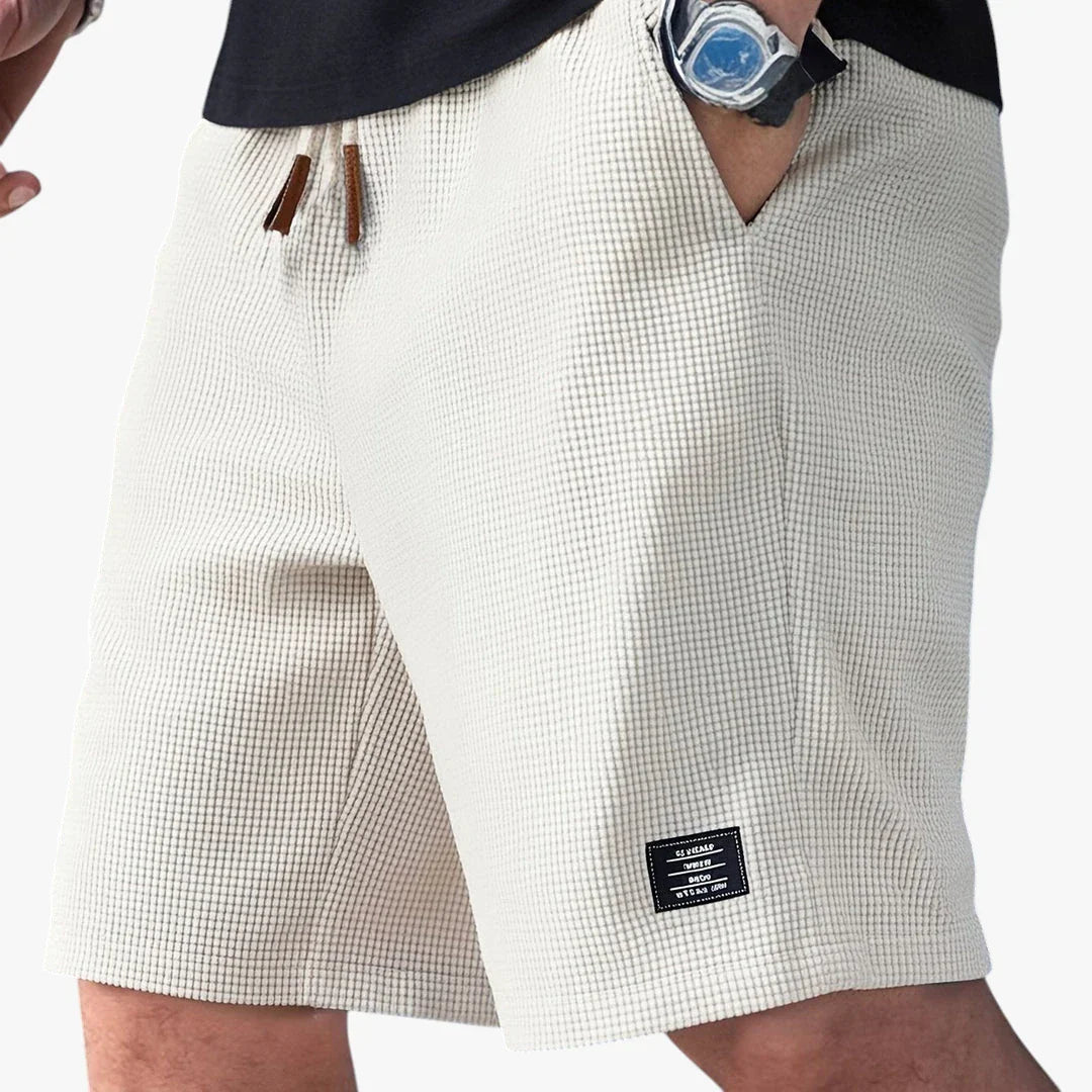 Men's Waffle-Knit Shorts