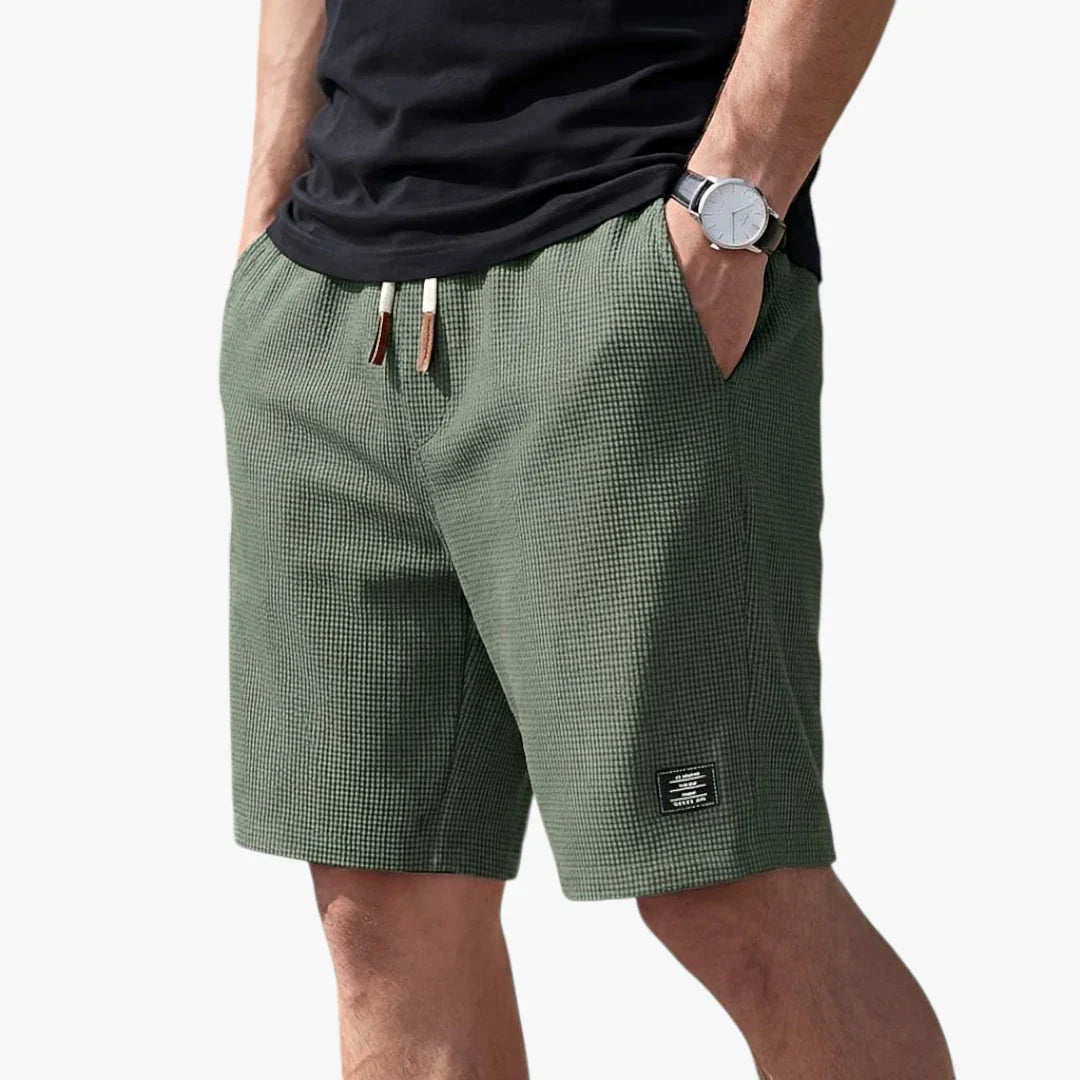 Men's Waffle-Knit Shorts