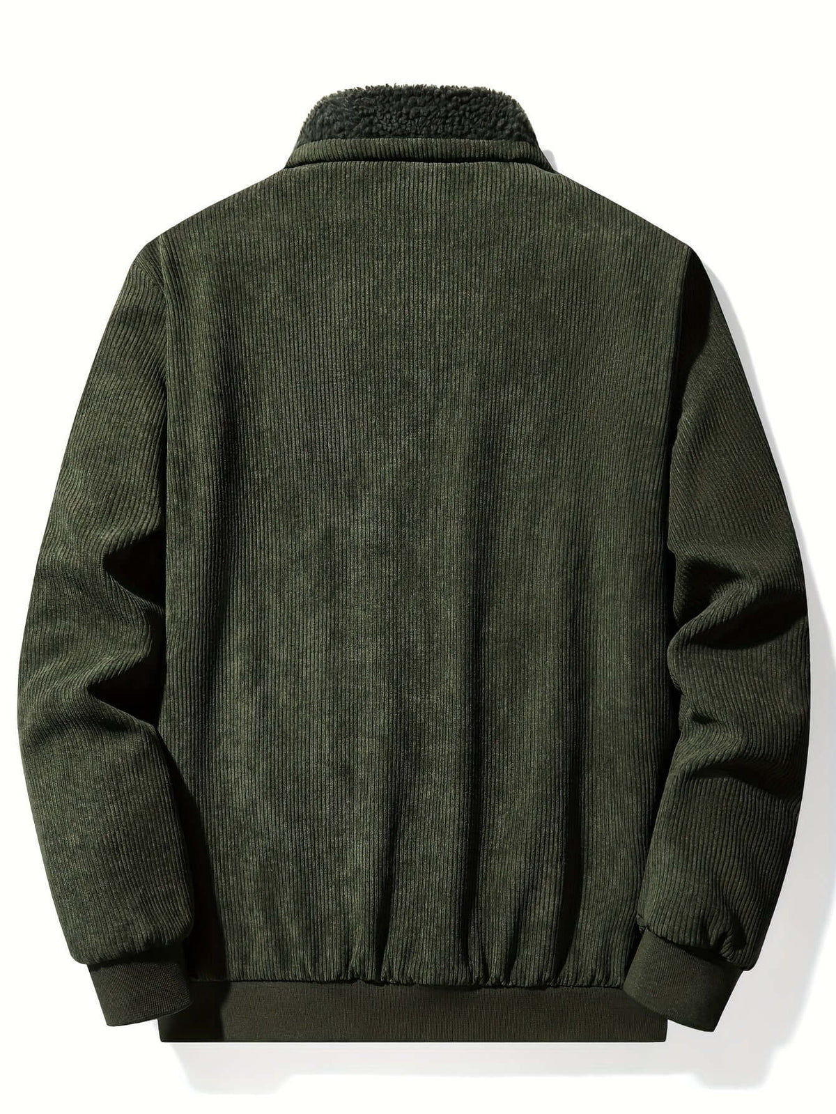Men's Warm Winter Jacket - Thick Quilted Coat