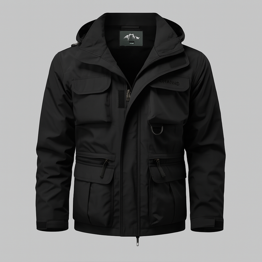 Men's Waterproof Military Coat - All-Weather Tactical Outerwear