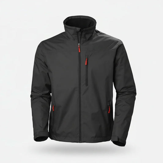 Men's Waterproof & Windproof Crew Jacket – Breathable 2-Layer Outdoor Jacket