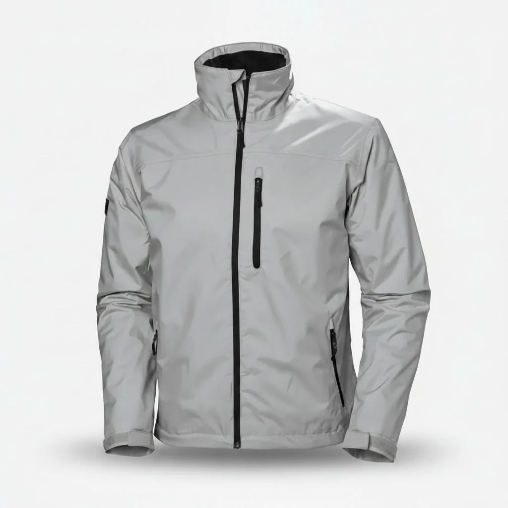 Men's Waterproof & Windproof Crew Jacket – Breathable 2-Layer Outdoor Jacket