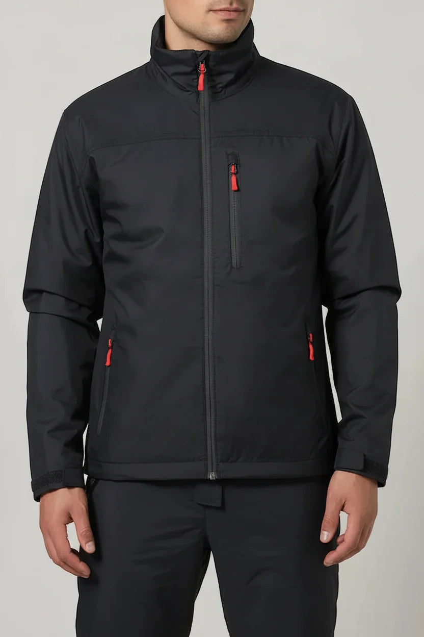 Men's Waterproof & Windproof Crew Jacket – Breathable 2-Layer Outdoor Jacket