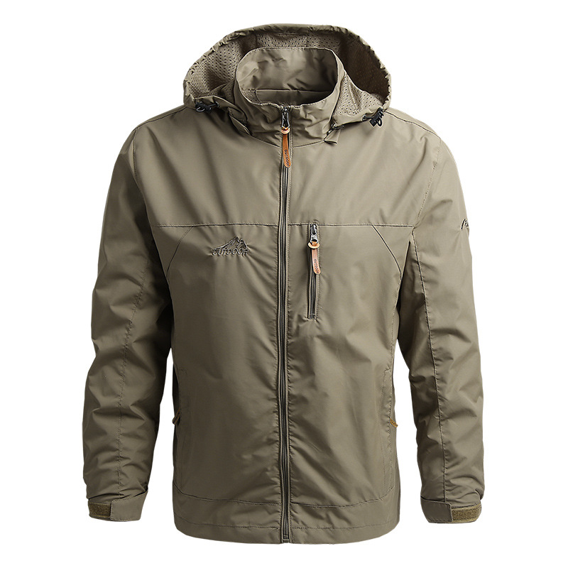Men's Windproof and Waterproof Military-Style Jacket