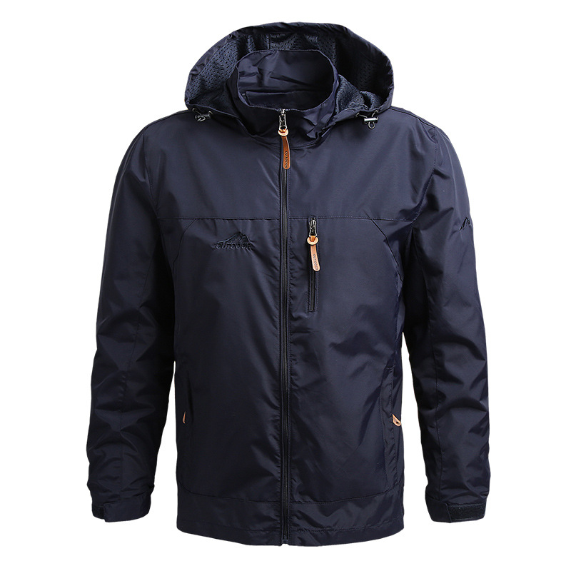 Men's Windproof and Waterproof Military-Style Jacket