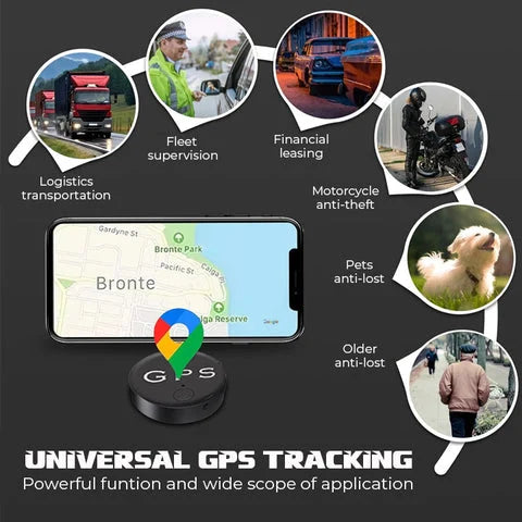 MicroMag GPS Tracker with Magnetic Design | Real-time